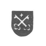 Городское клеймо Риги 16-17 век "Два ключа"