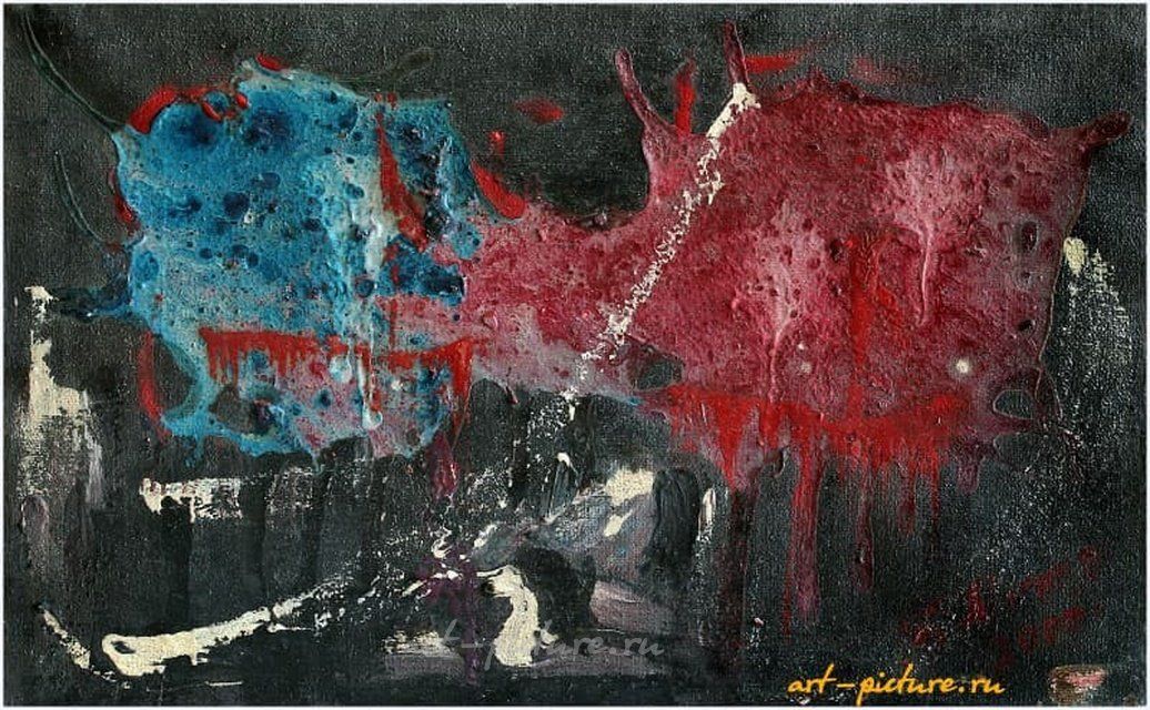 (без названия) смешанная техника, холст 