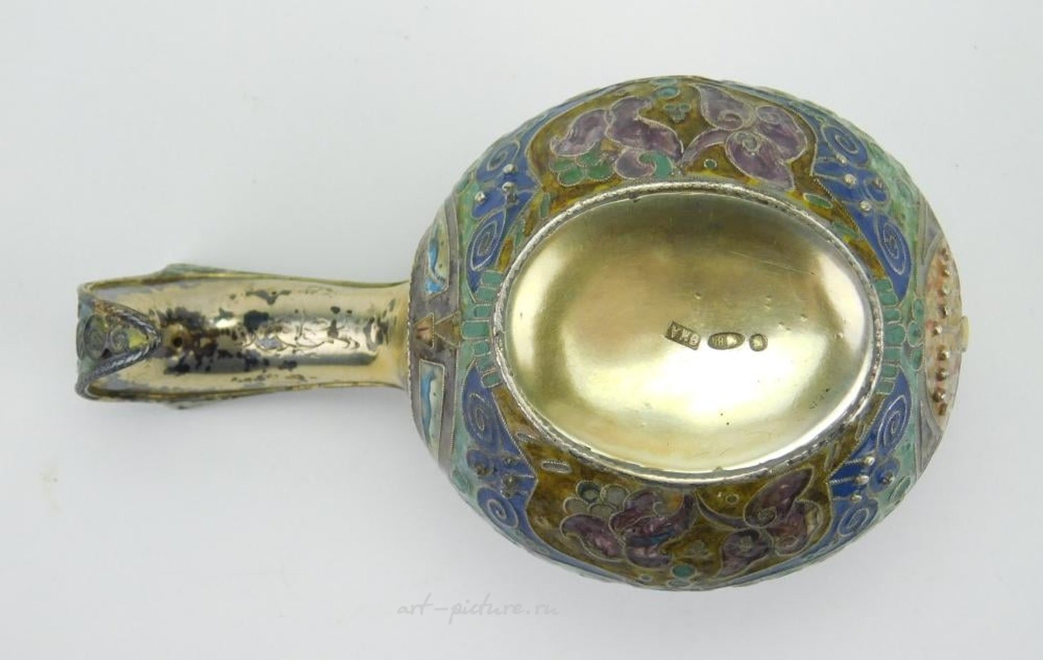 Русское серебро , Антикварный русский серебряный ковш