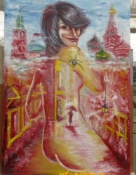 buy "Moscow, oil on canvas."