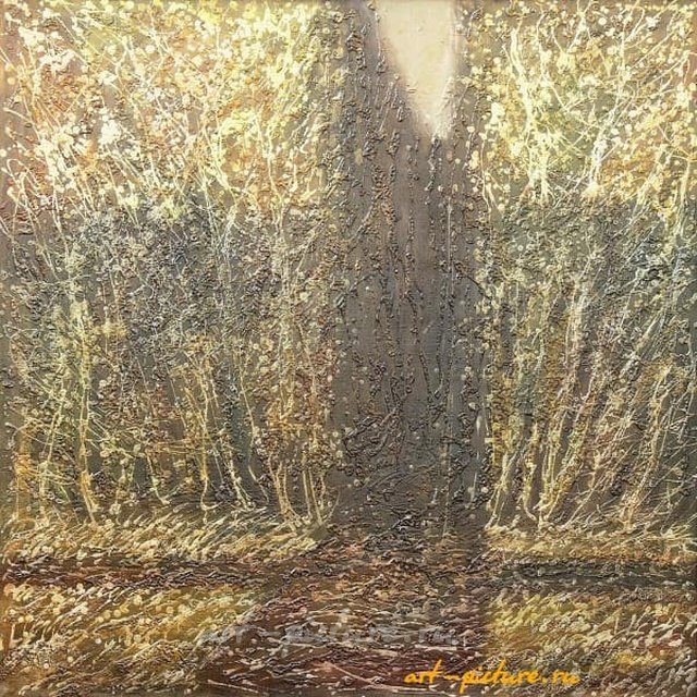 Просека-1 масло, холст 