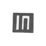 Клеймо мастера Петров Иван - Саратов - инициалы "IП" - 1846-1855 гг.