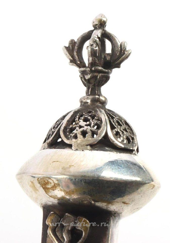 Русское серебро , Серебряная точилка Торы русского еврейского происхождения, изготовлена в 1844 году.