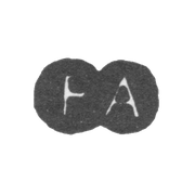 Клеймо мастера Айраксинен Петер - Ленинград - инициалы "PA"