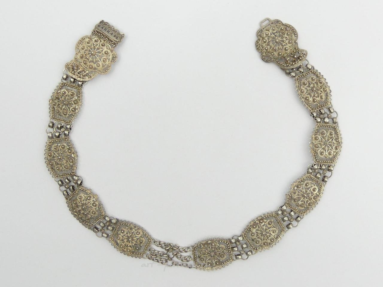 Русское серебро , Старинный пояс из русского серебра