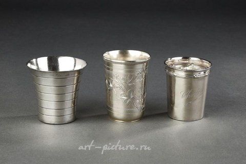 Русское серебро, Три серебряных рюмки