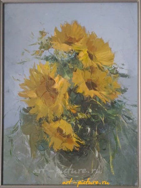 Дыханье лета масло, холст 