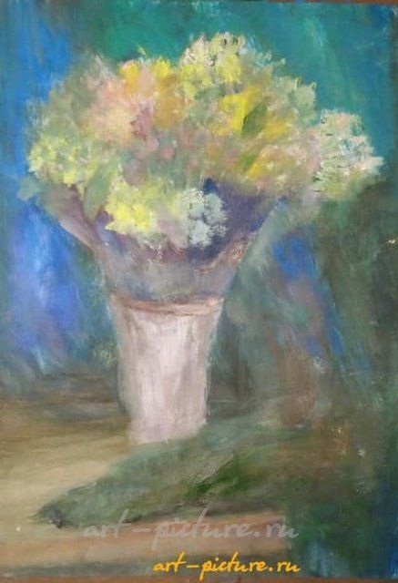 Букет масло, холст 