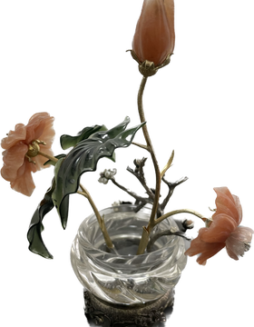 купить Ювелирная композиция "Икебана" из драгоценных металлов и камней Автор работы Светлана Седых