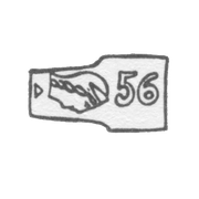 Проба "56" Женщина в кокошнике