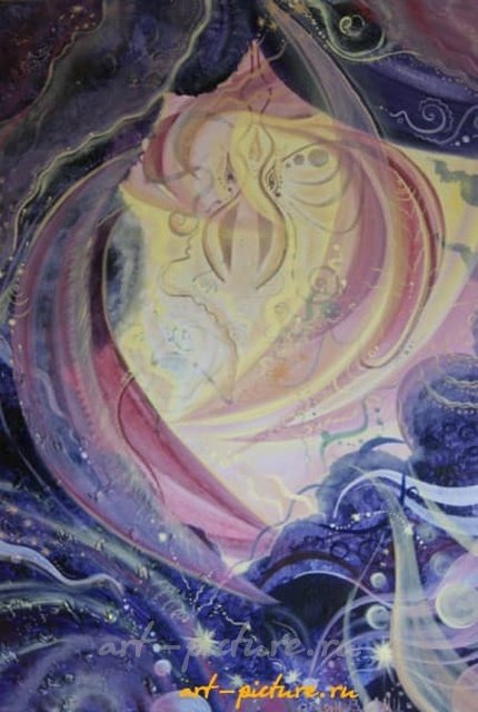 Таинство холст, акрил, масло 