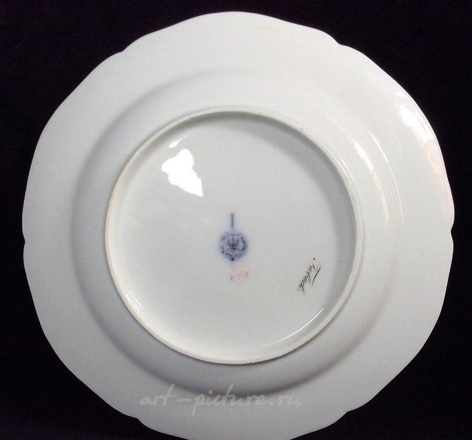 Художественная тарелка KPM