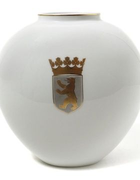 купить Фарфоровая ваза с гербом города Берлин. Германия, KPM
