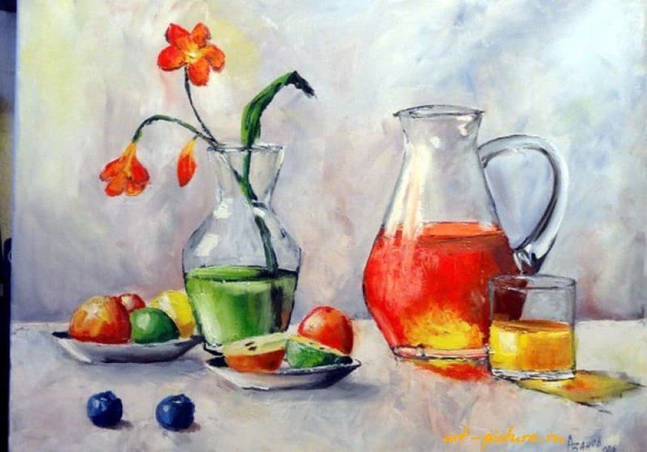 Радость лета масло, холст 