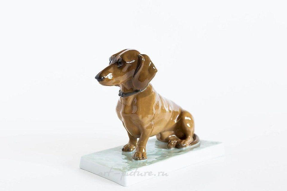 Фарфоровая такса Германия