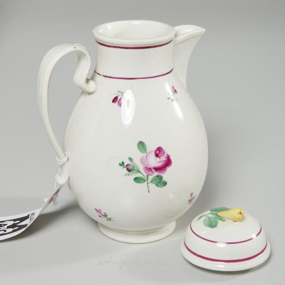 Royal Vienna , Фарфоровый набор "Имитация бамбука" с ручной росписью, 19/20 век.