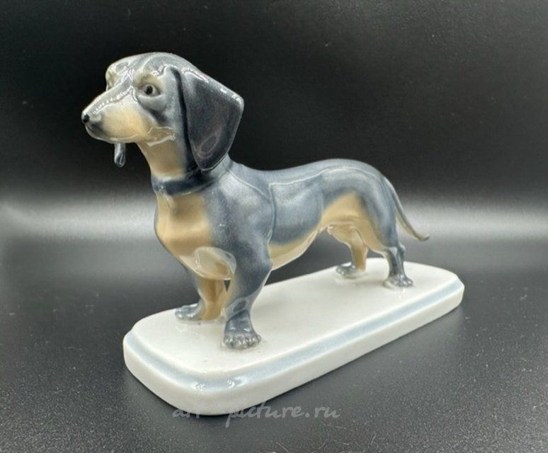 статуэтка Такса Метцлер и Ортлофф Metzler & Ortloff Германия