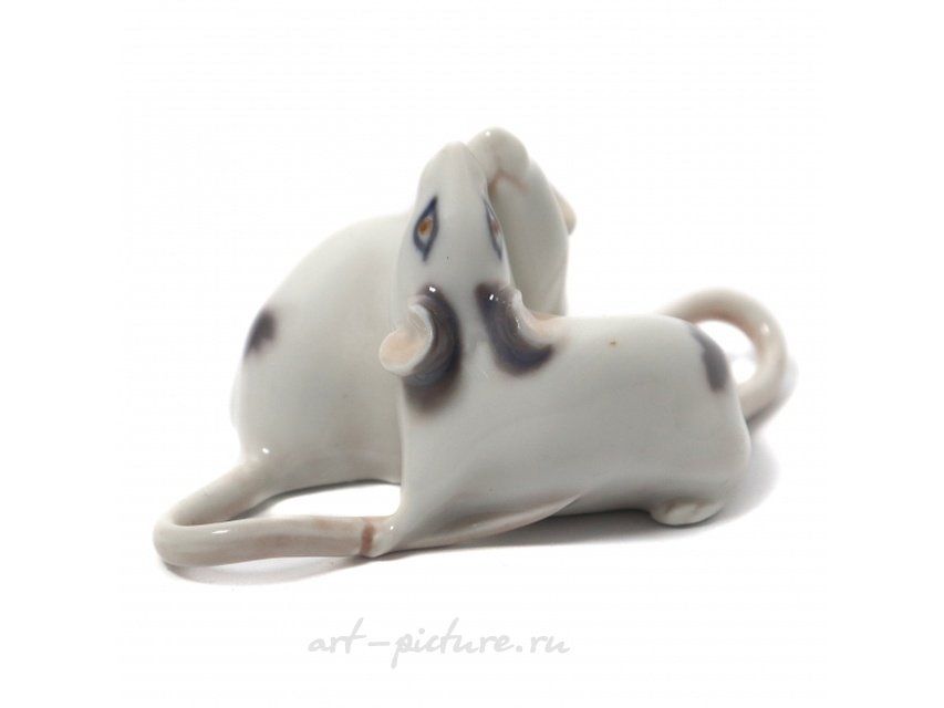 Фарфоровая статуэтка "Пара мышей" Royal Copenhagen, до 1923 года.