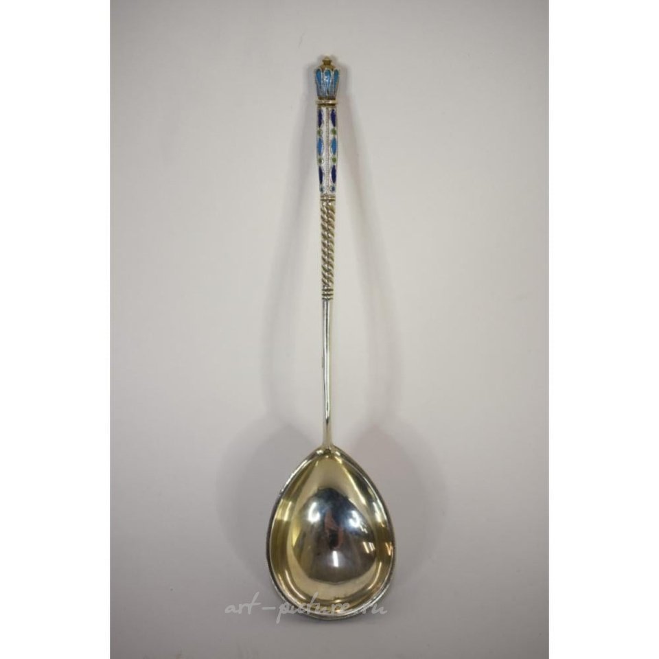 Русское серебро , Русское серебро 84. Москва. Редкая ложка около 1893 года.