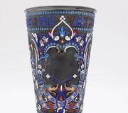 Антикварная императорская русская серебряная подделка в стиле тромп-л'оэй с резным узором 84