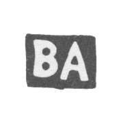 Клеймо мастера Акимов В. - Москва - инициалы "ВА" - 2-я половина 19 века - 1908 г.