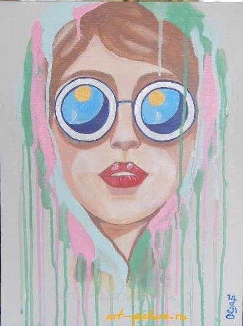 У моря масло, кисть, холст 