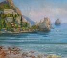 Статуэтка Берег Гурзуфа холст, мас…