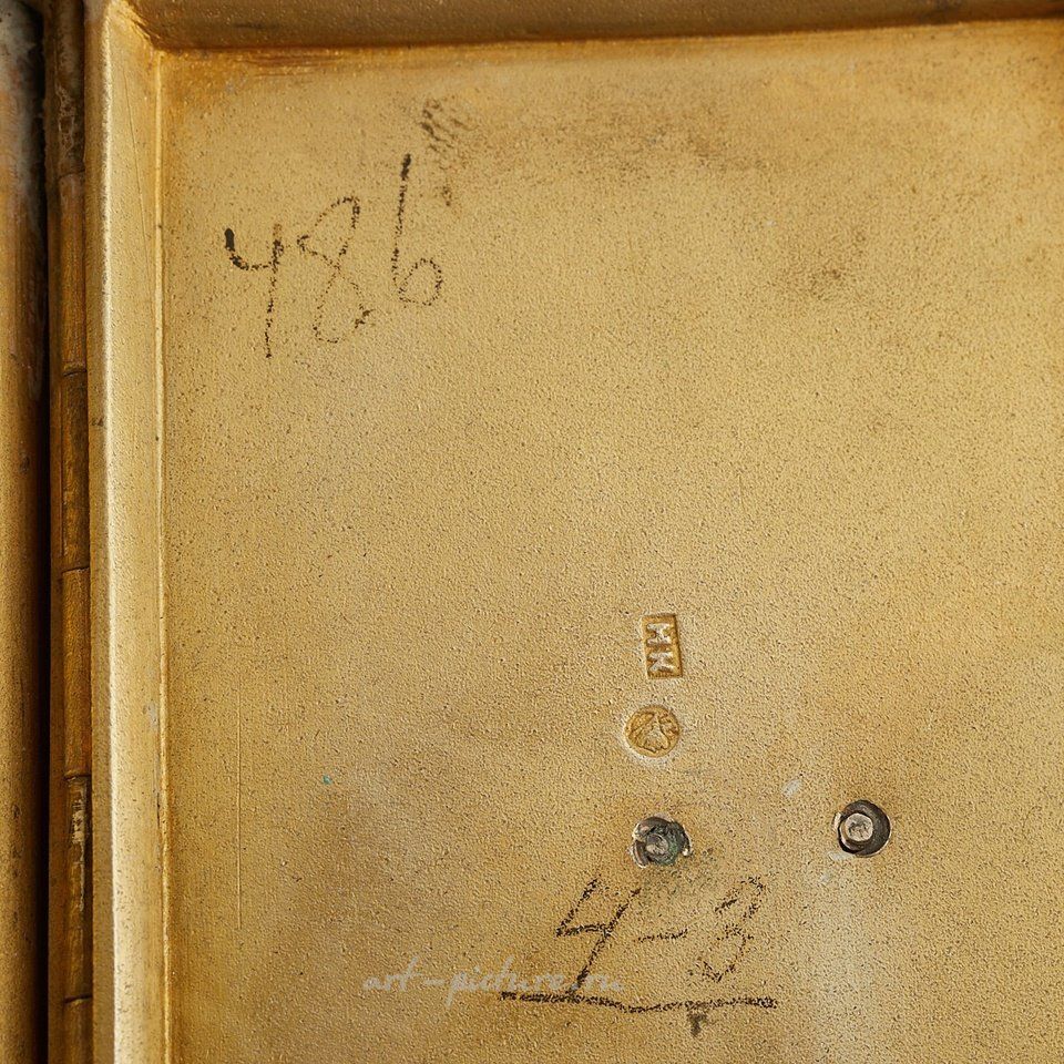 Русское серебро , Русский серебряный портсигар