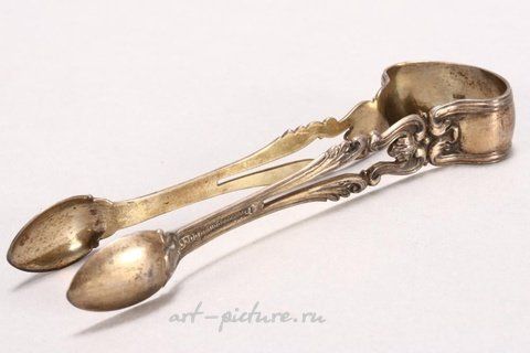 Русское серебро, Серебряные сахарные щипцы.