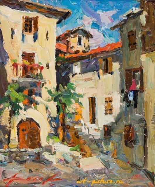 старый Котор масло,холс 