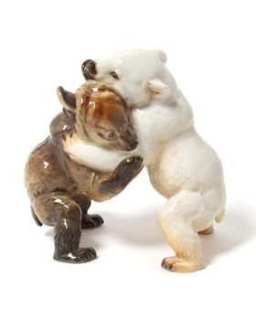 купить Фигура "Медвежата". Porzellan Manufaktur Allach