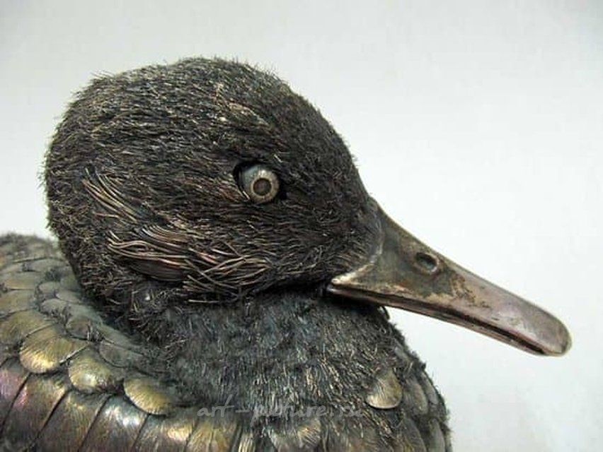 Buccellati Скульптурная композиция Утка лежащая