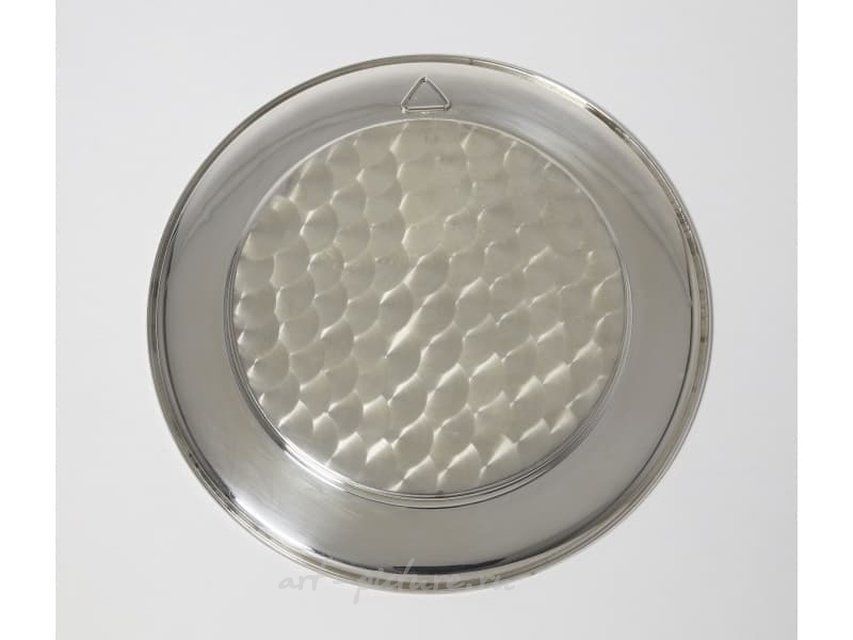 Коллекционная серебряная тарелка из лимитированной серии, Швеция, г.Мальме, мастерская GEWE SILVERVARUFABRIKEN AB, 1978 год.