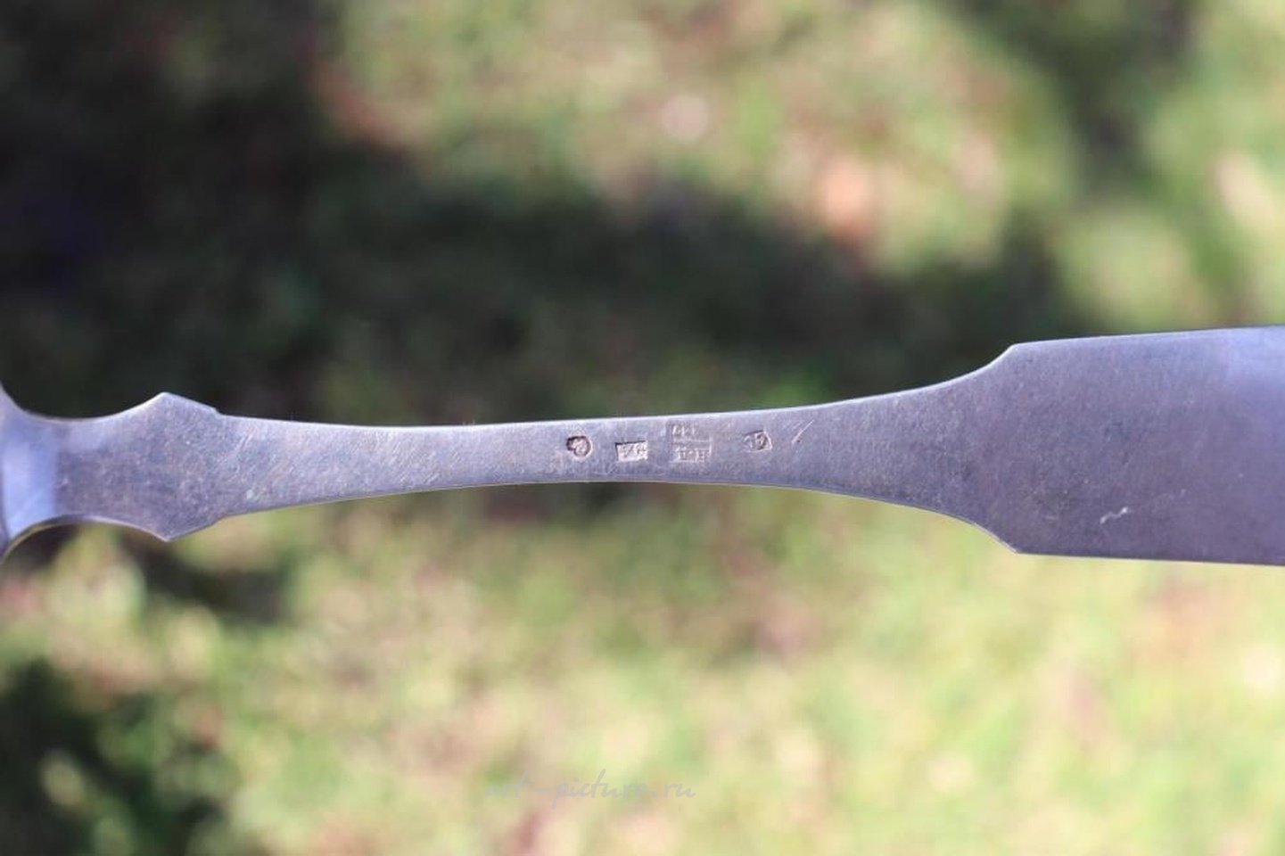 俄罗斯银 , 精美的俄罗斯银勺，重130克。