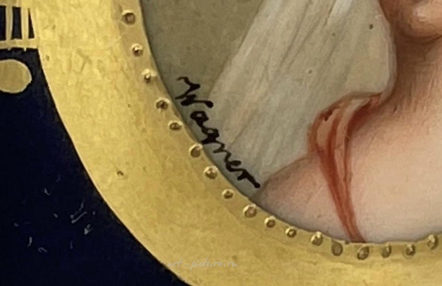 Royal Vienna , Фарфоровые чашки и блюдца Royal Vienna, подписаны Вагнером, около 1900 года