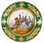 ФАРФОРОВАЯ ТАРЕЛКА С РУЧНОЙ РОСПИСЬЮ “1818 Рядовой Уланского полка”