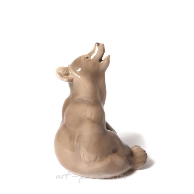 Фарфоровая фигура "Медведь". Bing Grondahl, RRR