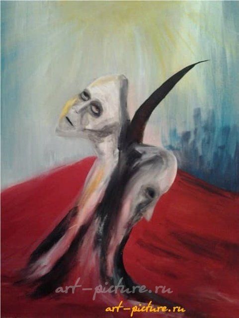 Ад ДВП,акриловые краски 