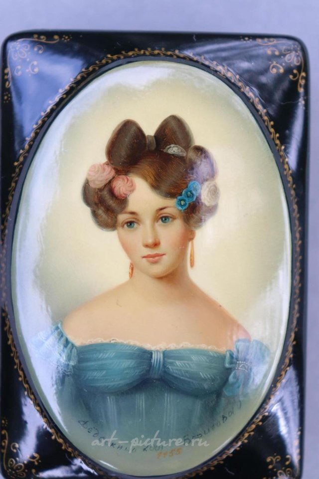 Русское серебро , Первая любовь Пушкина - А.А. Оленина