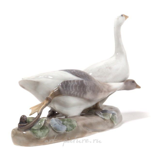 Гуси. Дания, г. Копенгаген, Royal Copenhagen, 1898-1923 гг.