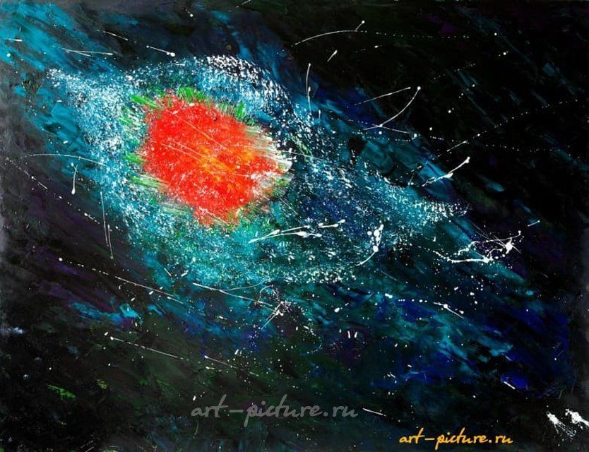 В поиске любви масло, оргалит 