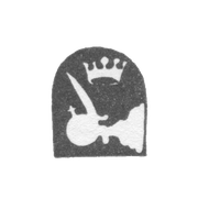 Городское клеймо Вологды 1796-1798 гг. "Рука, выходящая из облака"