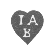 1744年,莫斯科未知大师的克莱莫 - “IA B”的首字母.