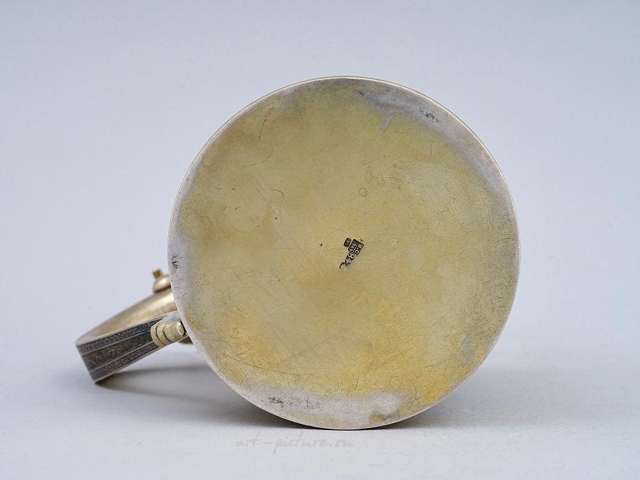 Русское серебро , Русский серебряный чеканной  кубок