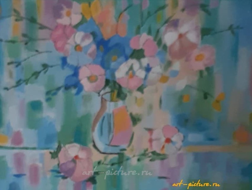 Цветы масло