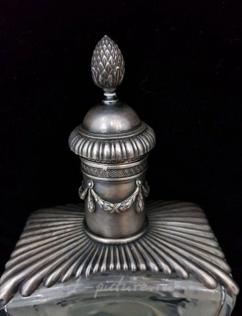 Штоф серебро Александр Анискин "Царская охота"