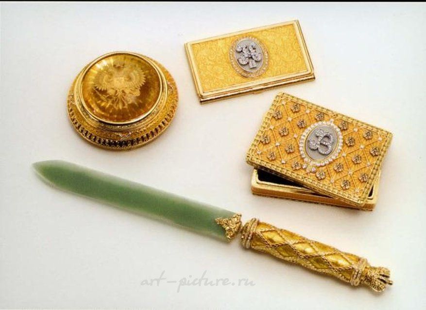Фаберже Faberge "Coronation" Коронационный нож для писем