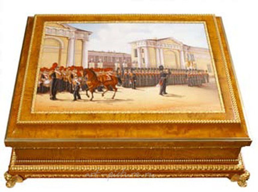 Коробка для хранения сигар фарфоровый пласт, мастерская Лады Быстрицкой