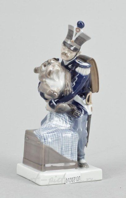 Солдат и Собака. Дания, г. Копенгаген, Royal Copenhagen