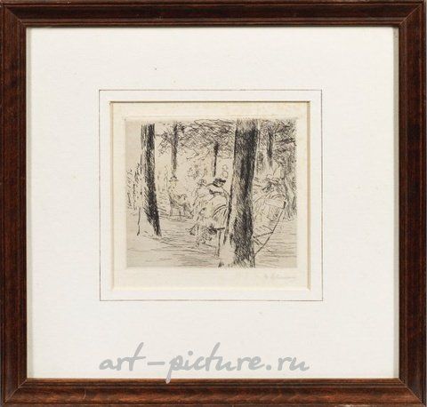 Макс Либерман "В саду"